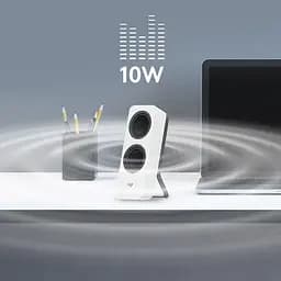 Акустика Logitech Z207 Bluetooth White (L980-001292) (6601940) - мініатюра 2