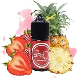Набор компонентов для самозамеса солевой жидкости Dekang Bro Salt 30 мл 0-65 мг Red Клубника Ананас (16970)