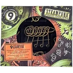 Набір головоломок Eureka 9 Steampunk Puzzles Red set 473206