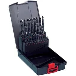 Набір свердел спіральних Wurth по металу HSS, DIN 338 (D1-10) крок 0.5 19 шт. ZEBRA (арт. 0624000001)