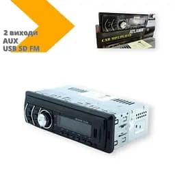 Автомагнітола XPRO Atlanfa AT-2011 2 виходи однодинова USB SD FM AUX чорний (lp-90963_334) - мініатюра 2