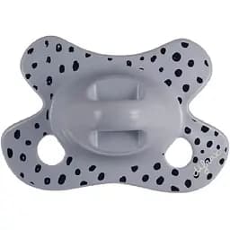 Пустушка силіконова Difrax Natural Newborn 0+ міс. Stone dots сірий (113 Stone_dots)