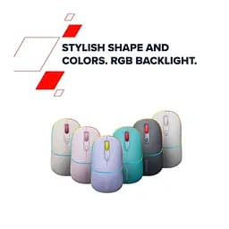 Мишка Canyon MW-22 Dual Band RGB Wireless Mountain Lavender (CNS-CMSW22ML) - мініатюра 10