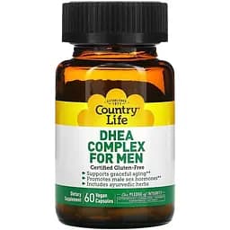 Стимулятор тестостерона Country Life DHEA Complex for Men 60 вегакапсул