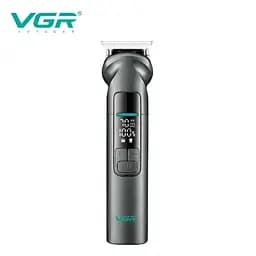Машинка для стрижки VGR V-096, акумуляторна, для волосся та бороди, з насадками - мініатюра 2