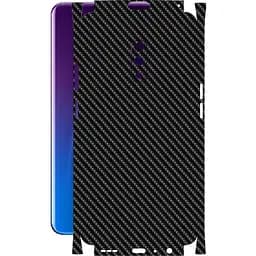 Захисна плівка StatusSKIN для Realme X Корпус Вініл Карбон чорний