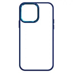 Чехол для Apple iPhone 14 Pro Max, UNIT2, синий, ударопрочный, прозрачный противоударный чехол-накладка из TPU и поликарбоната (PC), с защитными бортиками, защита всего корпуса от ударов и царапин, ArmorStandart (ARM69960) - мініатюра 2