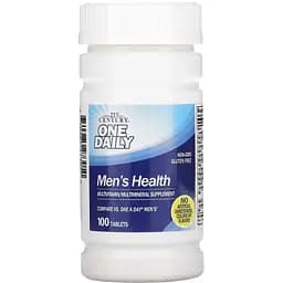 Мультивітаміни для чоловіків 21st Century One Daily Men's Health 100 таблеток
