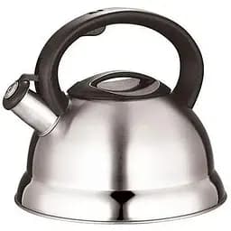 Чайник із нержавіючої сталі Stenson MH-0237 для газової плити зі свистком 3 л