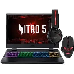 Ноутбук Acer Nitro 5 AN515-58 Bundle (ноутбук + навушники + ведмедик) (NH.QM0EX.00A), Intel Core i5-12500H RAM: 16 ГБ NVIDIA GeForce RTX 4060 SSD 512 ГБ ОС: DOS