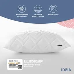Подушка Ideia NORDIC COMFORT 50х50 см чохол зі стібкою 8-34688*001 - мініатюра 2