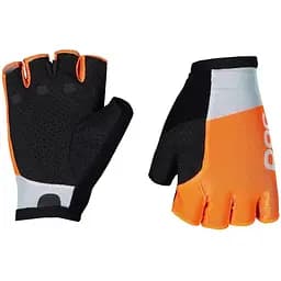 Велоперчатки Poc Essential Road Mesh Short Glove Grey/Orange L (1033-PC 303718287LRG1)