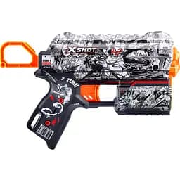 Скорострельный бластер Zuru X-Shot Skins Flux Illustrate, 8 патронов (36516D)