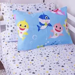 Наволочка MirSon Kids Time 17-0522 Sharks are fun Бязь різнокольорова