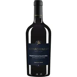 Вино Cantina Sava Ritardario Primitivo Di Manduria DOP  червоне сухе 14% 0.75 л