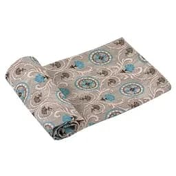 Рушник вафельний Руно Орнамент, набивний, 35х70 см, сірий (217.15_Орнамент)