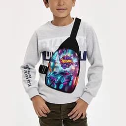 Сумка через плечо детская Hot Wheels 29х17 см сумка слинг для мальчика (02254)