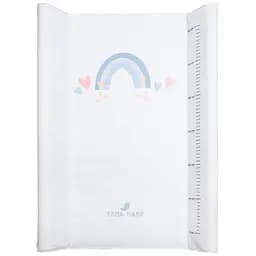 Матрац для пеленання Tega Baby Meteo Веселка 50x70 см rainbow white (ME-009-103-TECZA)