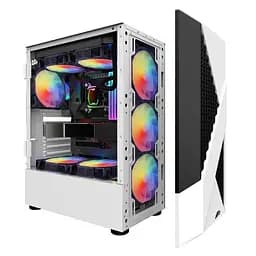 Корпус 1stPlayer F3-A-WH-4F1-PS-600FK-EU White 600W - мініатюра 4