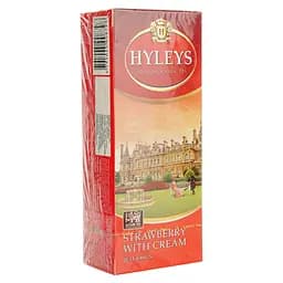 Чай Hyleys Strawberry with cream 37.5 г (25 шт. x 1.5 г) - мініатюра 2