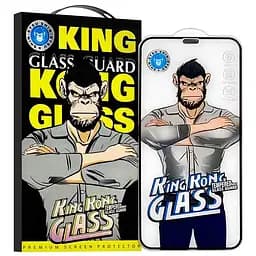Захисне 2.5D скло King Kong HD для Apple iPhone 12 Pro Max (6.7) Чорний