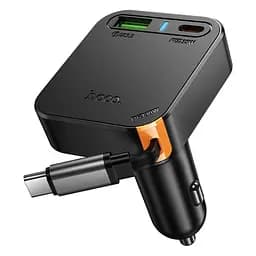 Зарядное устройство Hoco NZ18 USB/ Type-C PD 65W с кабелем Type-C черный