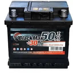Автомобільний акумулятор BlackMax 6СТ-50Ah (-/+) 440A (EN) B3002