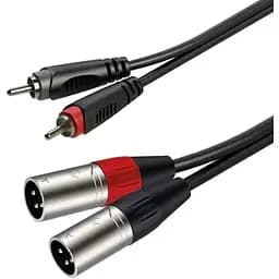 Готовый аудио кабель Roxtone 2xRCA - 2xXLR Male SAC-C190-L2 2м