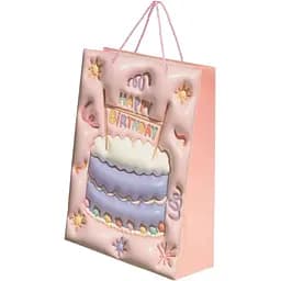 Пакет подарунковий BST0827095 Рожевий