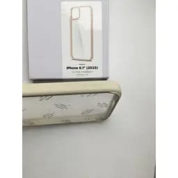 Протиударний прозорий чохол Spigen Ultra Hybrid  для iPhone 15 Mute Beige ACS06800 - мініатюра 7