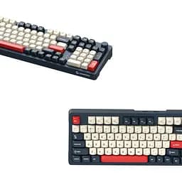 Клавіатура GamePro Asgard Drakkar Keychron Super Red Switch Wireless/Bluetooth/USB UA Blue (MK305BL) - мініатюра 4