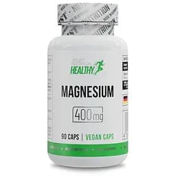 Магний Healthy Magnesium 400 mg, 90 вегакапсул для поддержки нервной системы