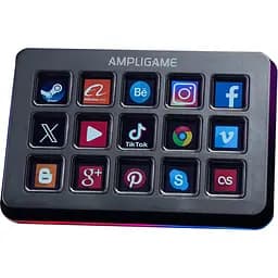 Контроллер для стриминга Fifine Ampligame Stream Deck D6 [126017]