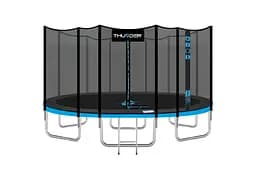 Батут із внутрішньою сіткою THUNDER OUTSIDE PRO 16FT 488 см Black/Blue