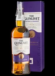 Віскі Glenlivet Captain's Reserve Single Malt Scotch Whisky 40% 0.7 л в подарунковій упаковці