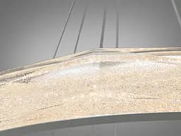 Підвісна LED-люстра в спальню Diasha 583-800+500WH біла, 2 кільця, 200 Вт, 80 см, до 30 м2 - мініатюра 6
