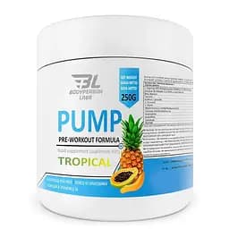 Передтренувальний комплекс Bodyperson Labs Pre-Workout Formula Tropical 250 г (1086-100-80-5150525-20)