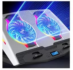 Охлаждающая подставка для ноутбука до 21 дюймов Ice Coorel N-9 RGB - мініатюра 2