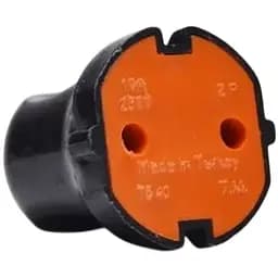 Гніздо штепсельне Vestum Profitec 4 мм чорне