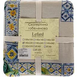 Скатертина гобелен Lefard Сицилійський лимон 140x220 см (716-215) - мініатюра 4