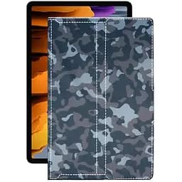 Чохол StatusCASE з екошкіри для планшету Samsung Galaxy Tab S7 2020 (T875) Хаки-синій