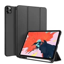 Чохол-книжка CDK для Apple iPad Pro 11" 1gen 2018 екокожа/силікон Smart Case cлот стилус (011190) black - мініатюра 8