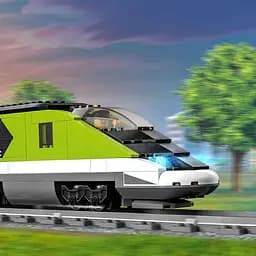 Конструктор LEGO City Пасажирський потяг-експрес 764 деталей (60337) - мініатюра 5