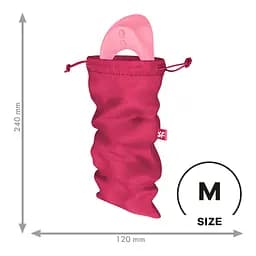 Мішечок для зберігання іграшок Satisfyer Treasure Bag M Pink Satisfyer IG060002; SX0548 98416