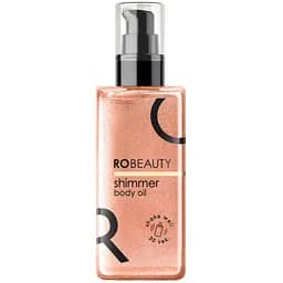 Шиммер-олія для тіла RoBeauty Роуз сонцезахисна SPF 10 магнолія 100 мл