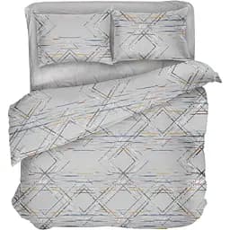 Комплект постельного белья Lelit Семейный серый 150 х 215 см R-2046/2 (le2000000267111)