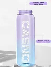 Пляшка для води Casno 800 мл KXN-1246 Чорна (KXN-1246_Black) - мініатюра 5