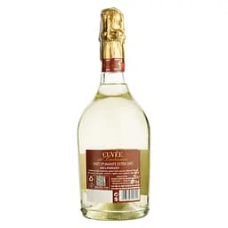 Вино ігристе Manfredi Centenario Cuvee Millisimato Extra Dry біле екстра сухе 0.75 л - мініатюра 2