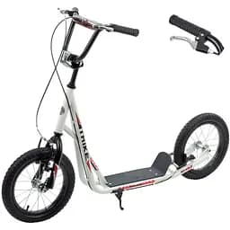 Самокат iTrike городской подростковый 30х12х105 см Белый 000223025