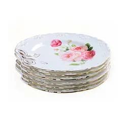 Набір десертних тарілок SnT Бант, 19 см, 6 шт. (30876)